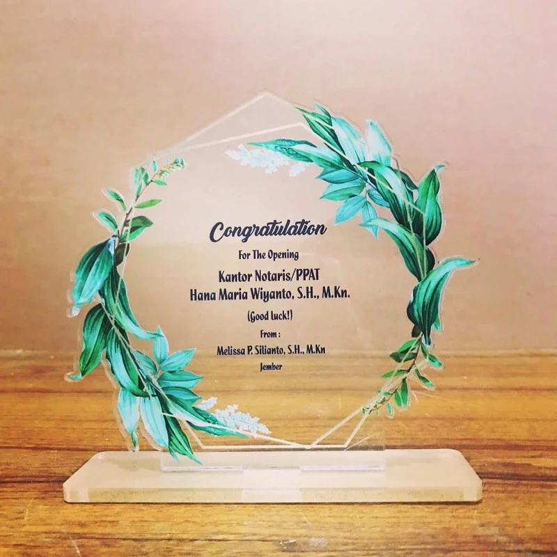 ACRYLIC PLAQUE - ยินดีต้อนรับ GREETING PLAQUE
