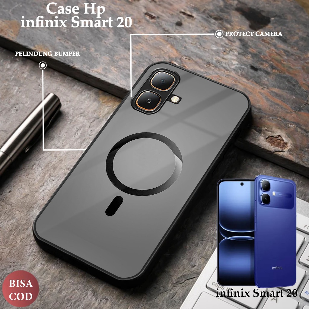 เคส Hp สําหรับ infinix Smart 20 ปลอก hp Smart 20 ปลอกซิลิโคนและตัวป้องกันกล้อง infinix Smart 20 Soft