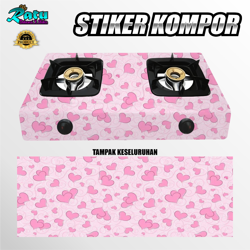 K65-MODERN ART GAS STOVE สติ๊กเกอร์ / 50 สติ๊กเกอร์ MOTIF สําหรับ 1 BURNER และ 2 BURNER GAS STOVES