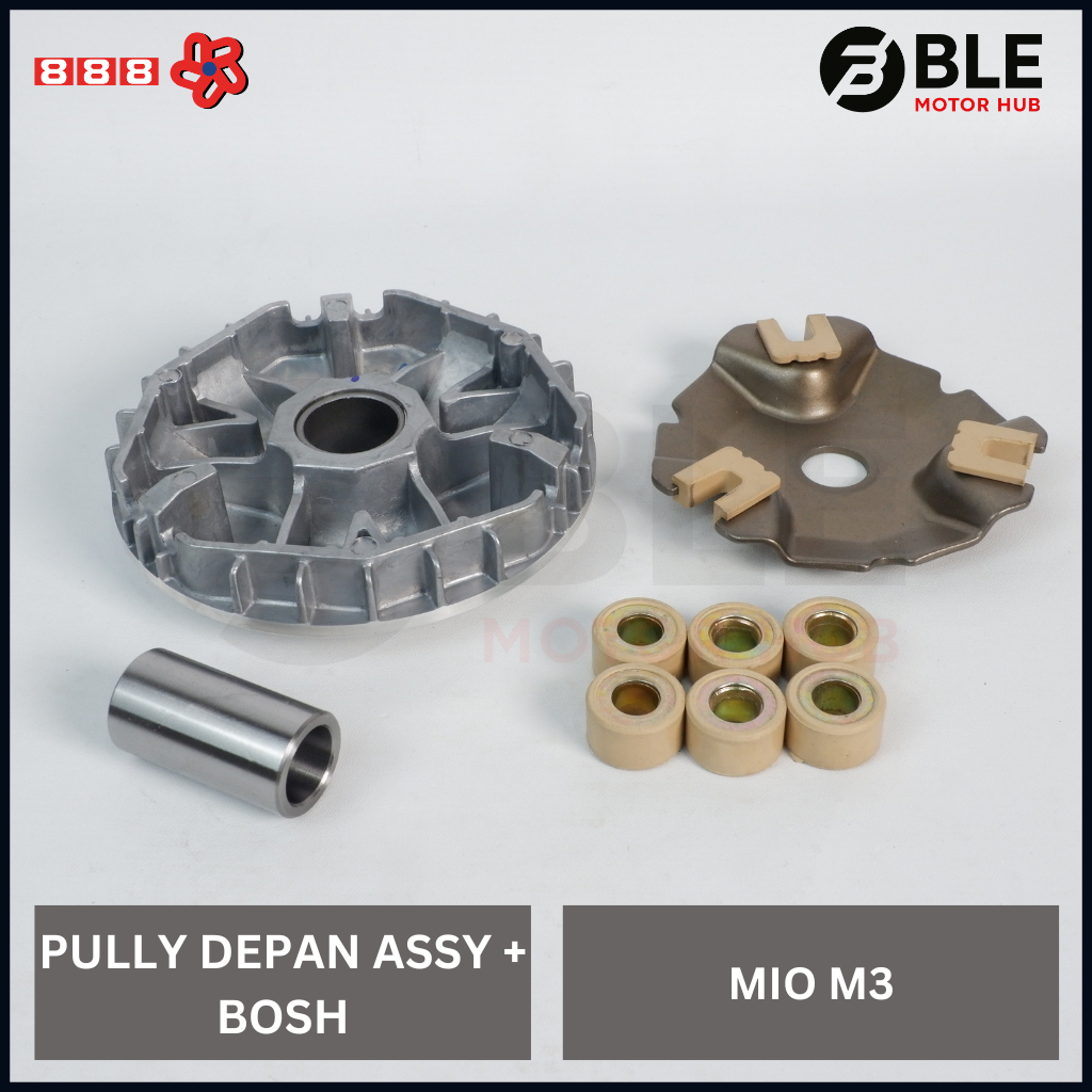 888 Roller Assy House Mio M3 / Xride / Fino 125 | Pully Assy 2PH | BLE มอเตอร์ฮับ