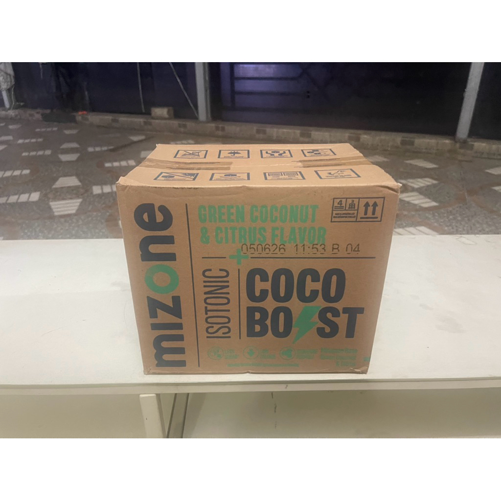 กระดาษแข็ง 26 ซม. x 19 ซม. x 22 ซม. (200) Used Mizone Single Wall