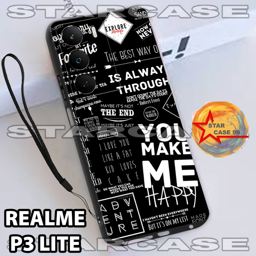 Softcase Hp realme p3 lite /s9 /เคส realme p3 lite ปลอกวัสดุยางยืดหยุ่น realme p3 lite ซิลิโคน realm