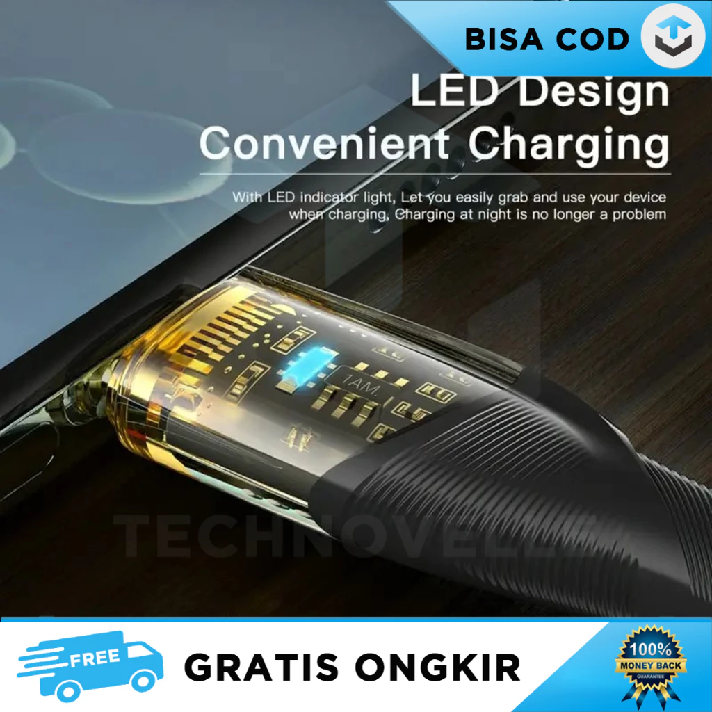 DATA CABLE POWER MULTIFUNCTIONAL WOVEN DISPLAY PORTABLE SMARTPHONE thumbnail 7
