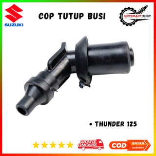Tutup Cop Busi Suzuki Thunder 125 Original 33510-43010-00 Cangklong Busi Asli