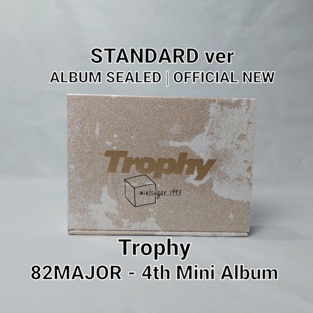 [ OFFICIAL READY SEALED ] 82MAJOR - มินิอัลบั้ม 4 [ Trophy ] ( STANDARD ver ) Kpop Album ใหม่