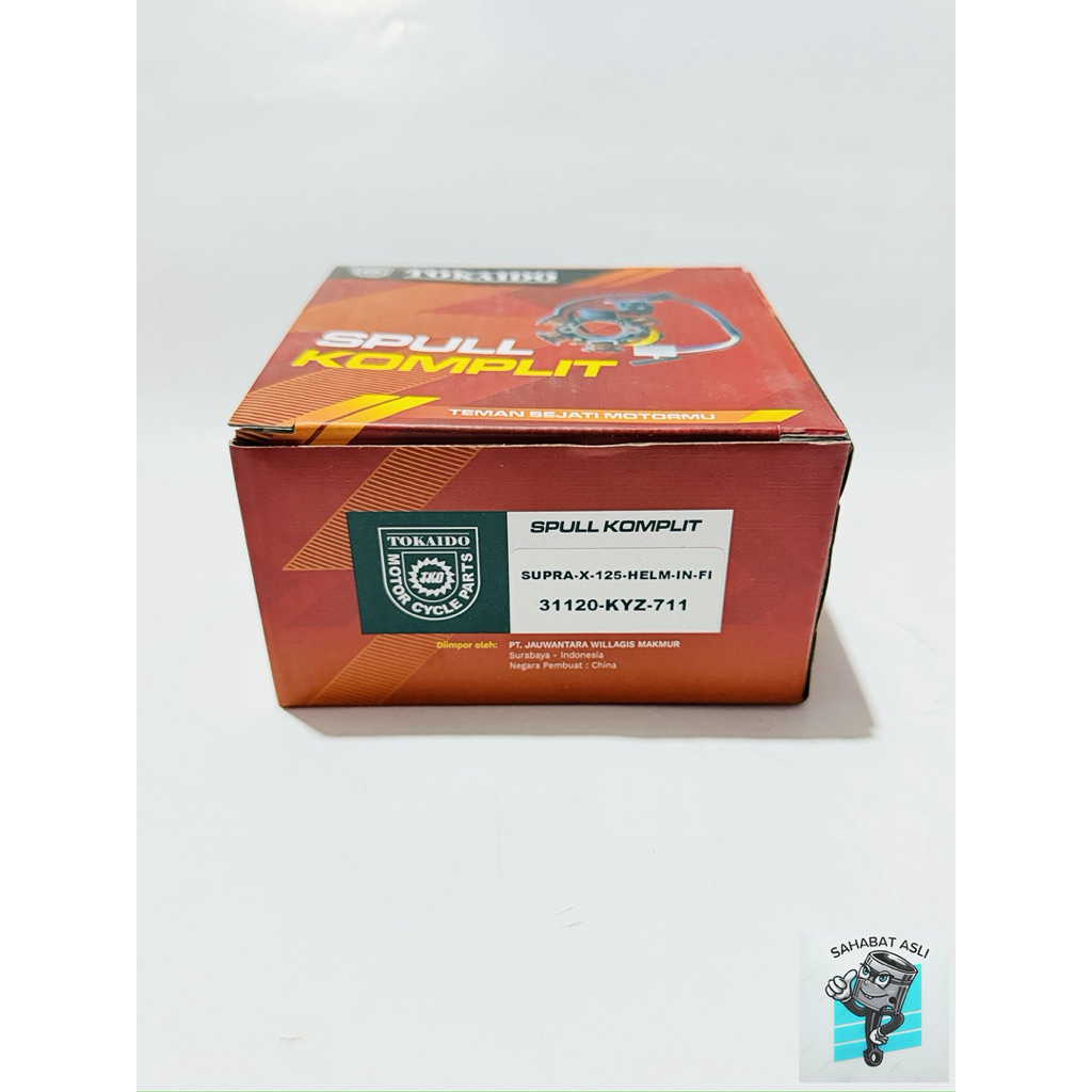 SPULL ASSY STATOR COMP SUPRA X 125 HELM IN FI INJECTION CABLE 4 KYZ TKD