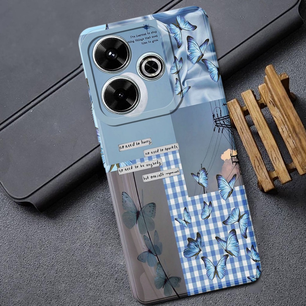 Softcase Macaron Redmi 13 4G - Poco M6 4G Casing Hp Pro Camera Terbaru - ST33