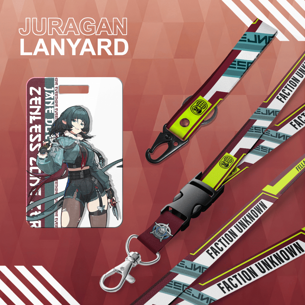 GANTUNGAN JANE DOE / ZZZ / ZENLESS ZONE ZERO Lanyard