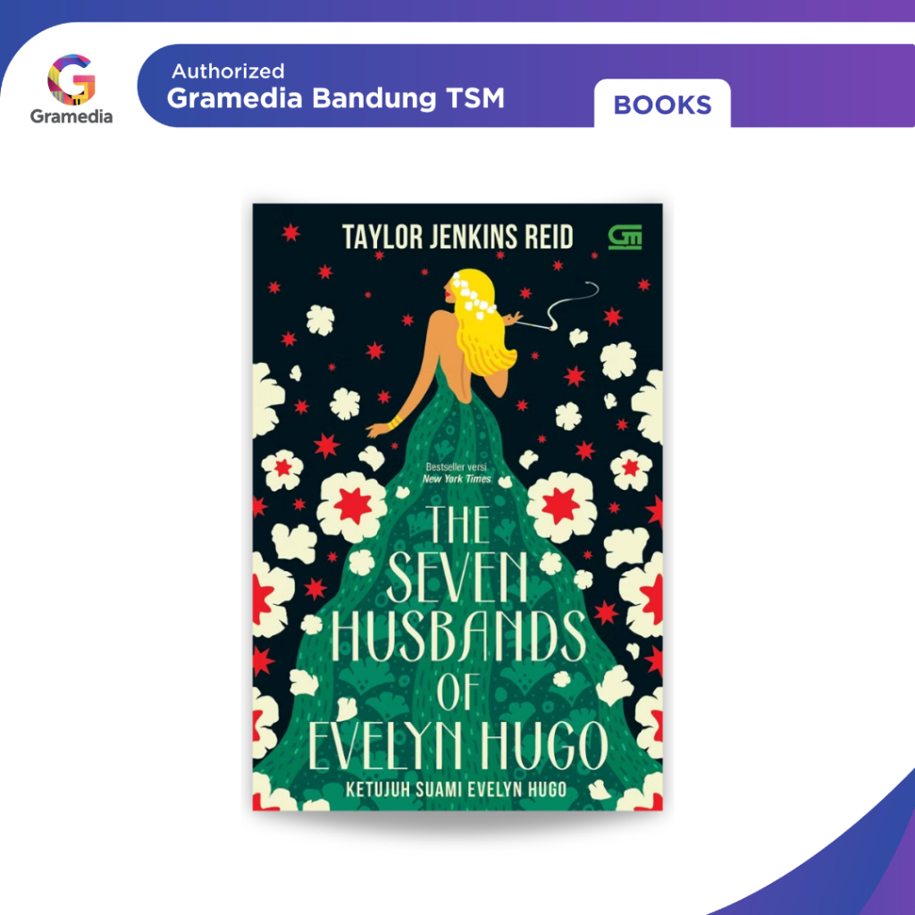 Gramedia Bandung TSM - หนังสือเซเว่นไทยของ Evelyn Hugo (สามีเจ็ดแห่ง Evelyn Hugo)