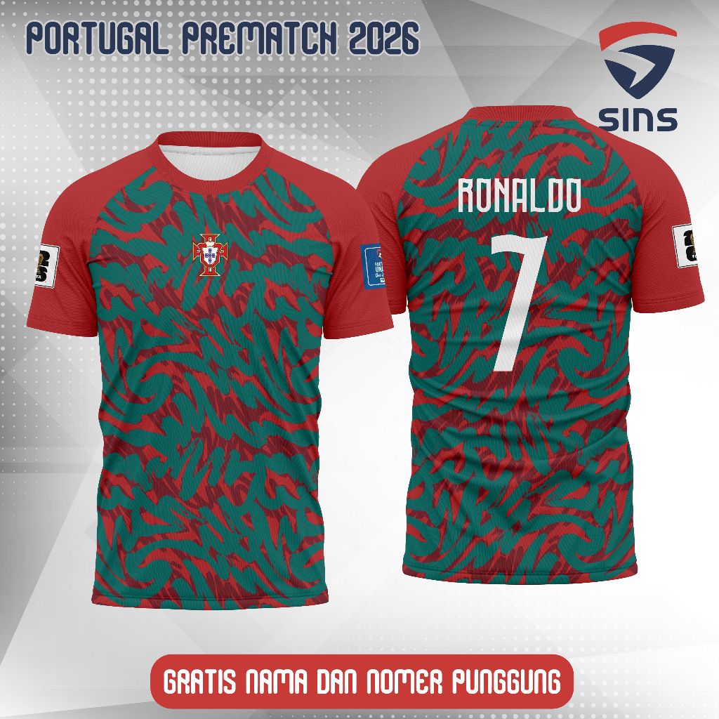 REPLICA PORTUGAL HOME NATIONAL TEAM REPLICA JERSEY 2026