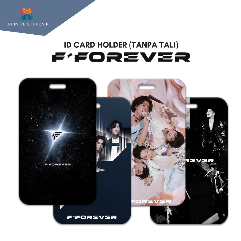 (N009) F Forever Nametag Without Strap / F4 ID Card Holder / Jerry Yan Card Holder / Vanes Wu