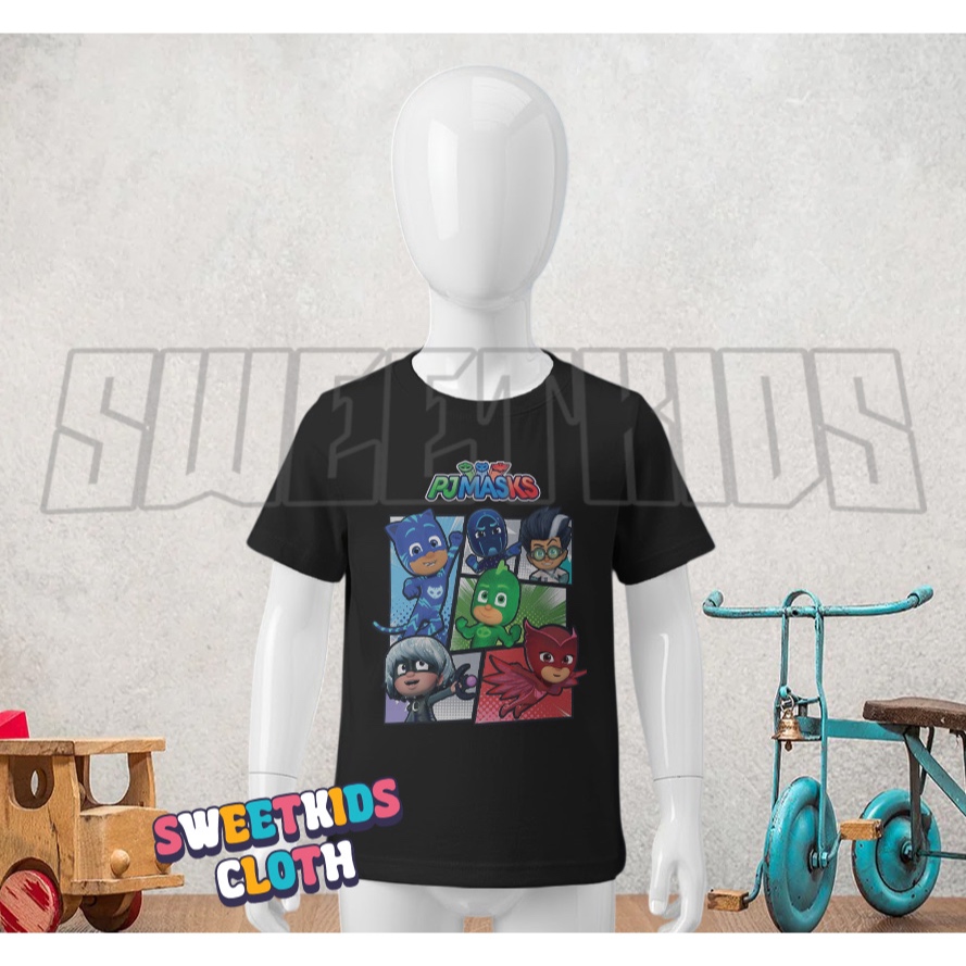 Pj Masks Superhero Kids T-shirts / PJ Masks Super Hero Character Kids Tops