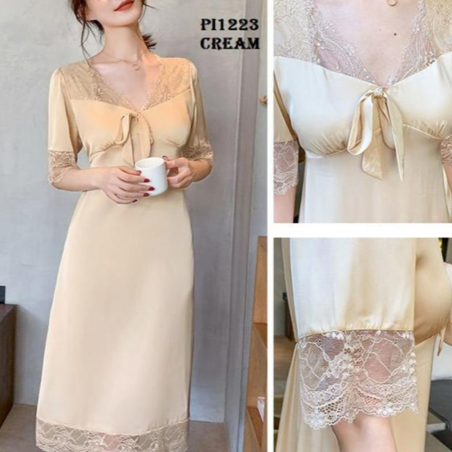 SILK DRESS PAJAMAS PI1223