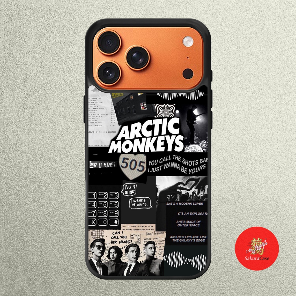 เคส IPhone 17 16 15 14 13 12 11 X XR Xs 8 7 6 5 Plus Pro Max Air Softcase Arctic Monkeys กรอบ