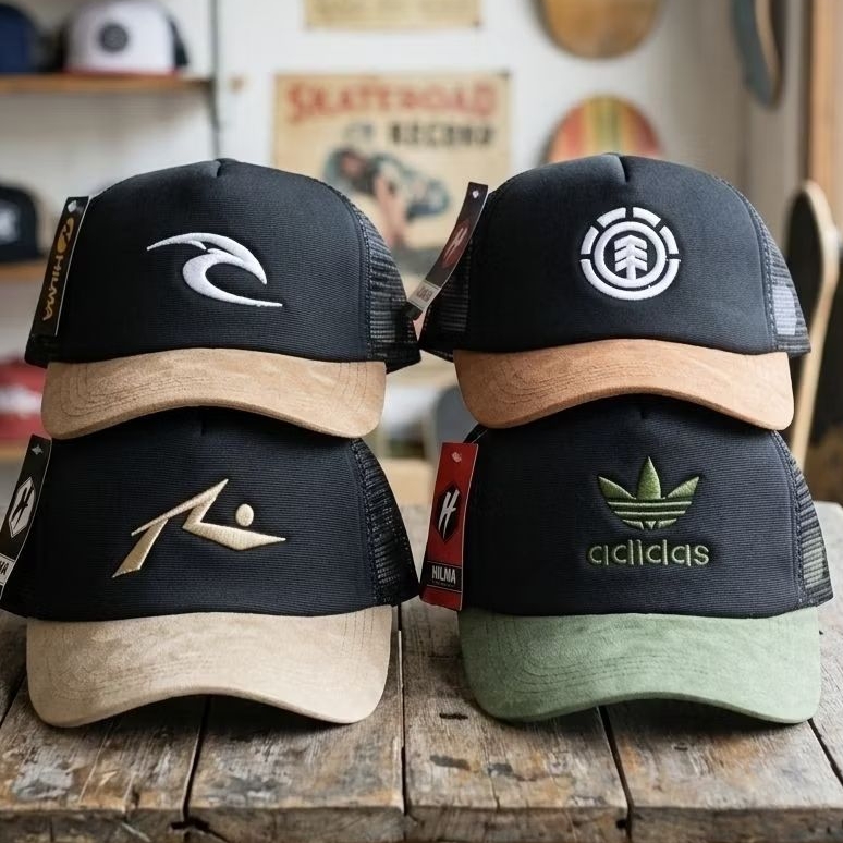 TRUCKER HAT PREMIUM NET HAT // DISTRO NET HAT // TRUCKER HAT สําหรับผู้ชายและผู้หญิง