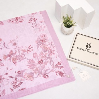 VIRAL HIJAB BOXS MOTIF SERAGAMAN BUCKLE SCARVES/HIJAB  MOTIF  BAHAN  VOAL PREMIUM.