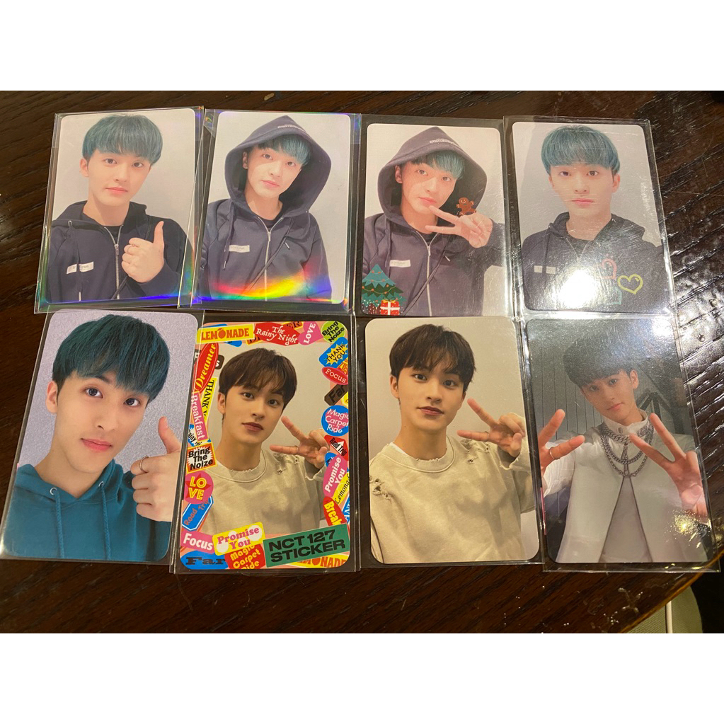 MARK NCT 127 สติ๊กเกอร์ YIZHIYU, MUMO, OWHAT, THAI BENEFIT PHOTOCARD