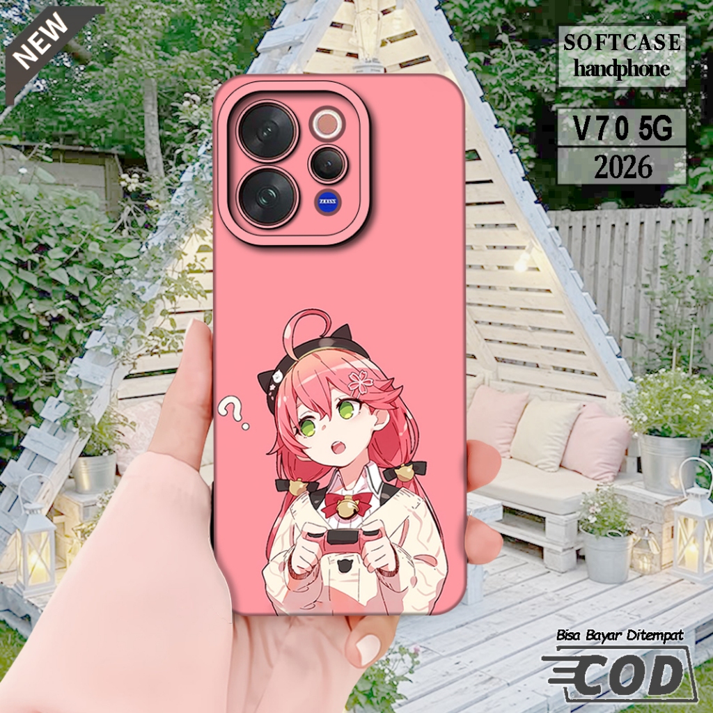 HP ล่าสุด VIVO V70 5G Softcase ล่าสุด VIVO V70 5G เคสโทรศัพท์ 2026 - เคส VIVO V70 5G - ตัวป้องกันโทร