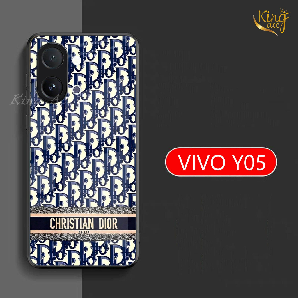 HP Glitter Glass เคสโทรศัพท์สําหรับ Vivo Y05 - เคสโทรศัพท์ Vivo Y05 - K32