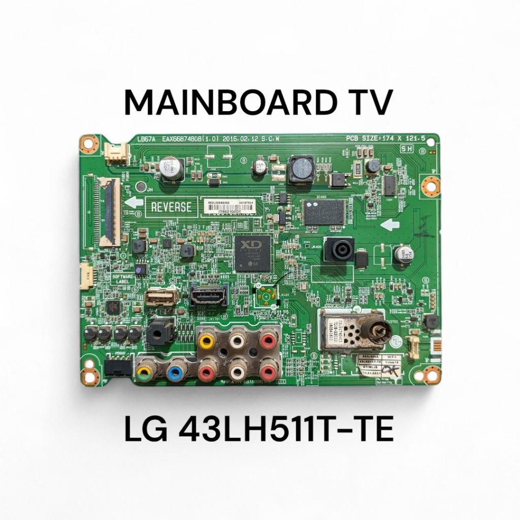 MB TV LED MAINBOARD TV LED LG 43LH511 - LG 43LH511T