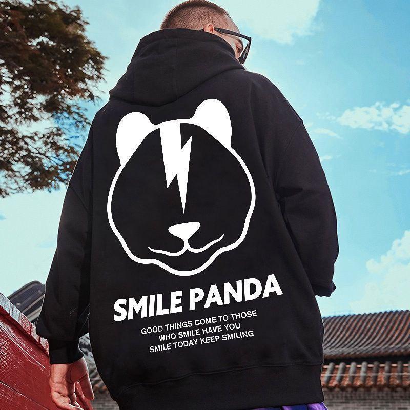 ขนาดใหญ่ S - XXXXXXL (7XL) ญี่ปุ่น OVERSIZE PANDA SMILE JACKET ML XL 2XL 3XL 4XL 5XL 6XL 7XL JUMBO H