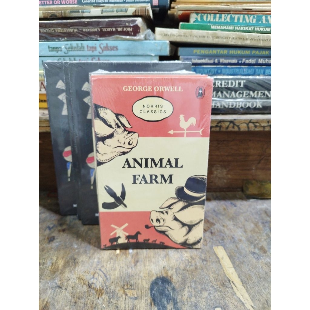 (หนังสือนอร์ริส) เวอร์ชันภาษาอังกฤษ: Animal Farm โดย George Orwell
