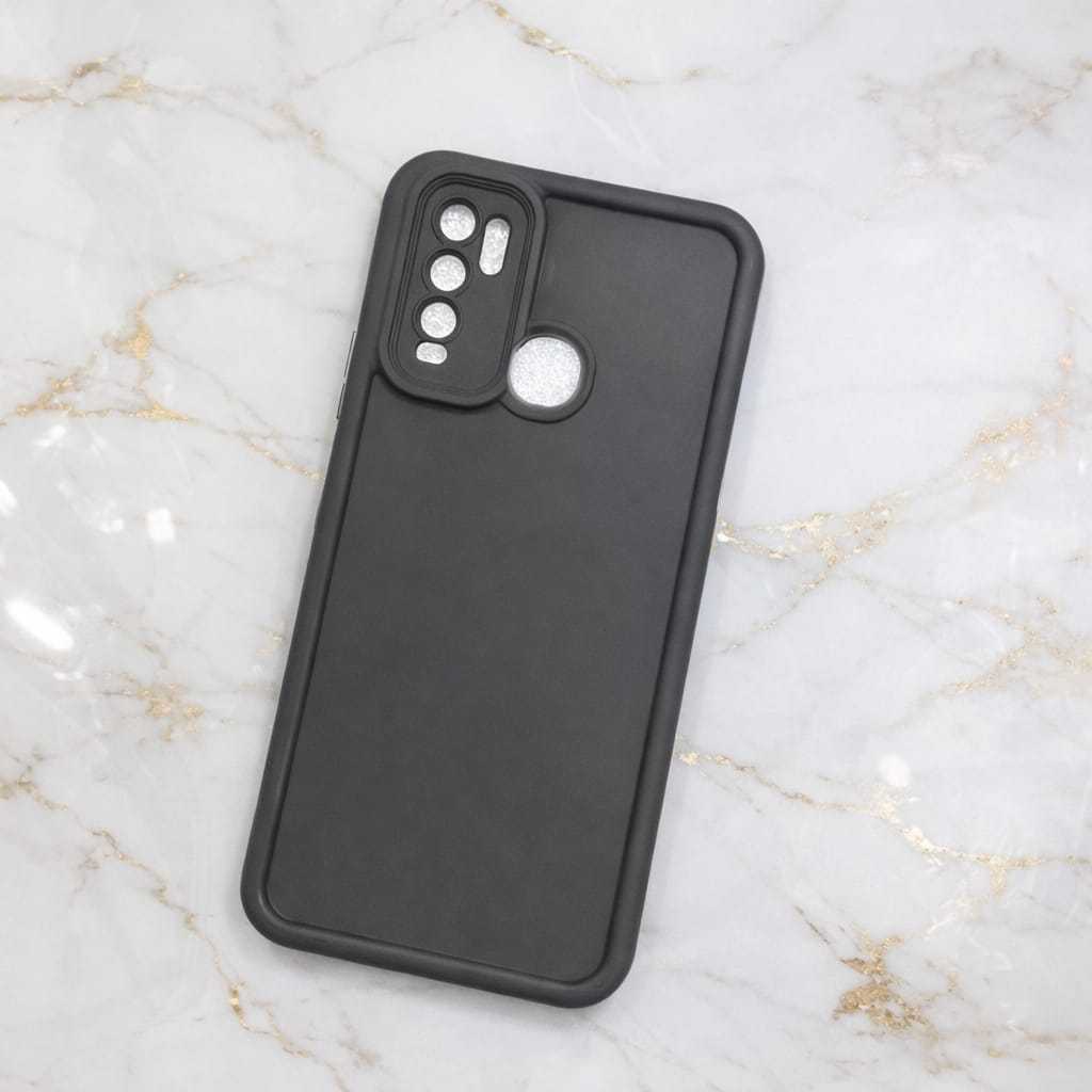 Softcase Black ROSE Matte Casing สําหรับ Vivo Y30, Y30i, และ Y50 Deep Protection Case Silicone