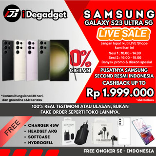 Samsung Galaxy S23 ULTRA 5G 1TB | S23+ Plus 512GB 256GB 128GB | SEIN Second Resmi