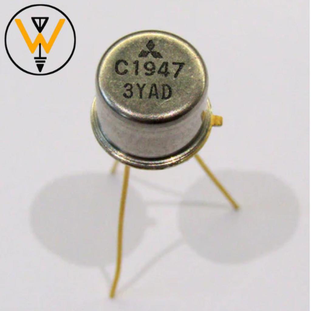 MITSUBISHI RF POWER ทรานซิสเตอร์ C1947 NPN ERITAXIAL PLANAR 2SC1947 TR FINAL