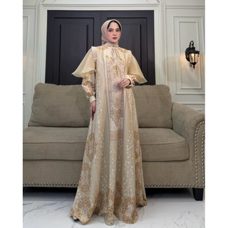 Putria Dress Dapat Hijab Exlusive By Elly Arsy