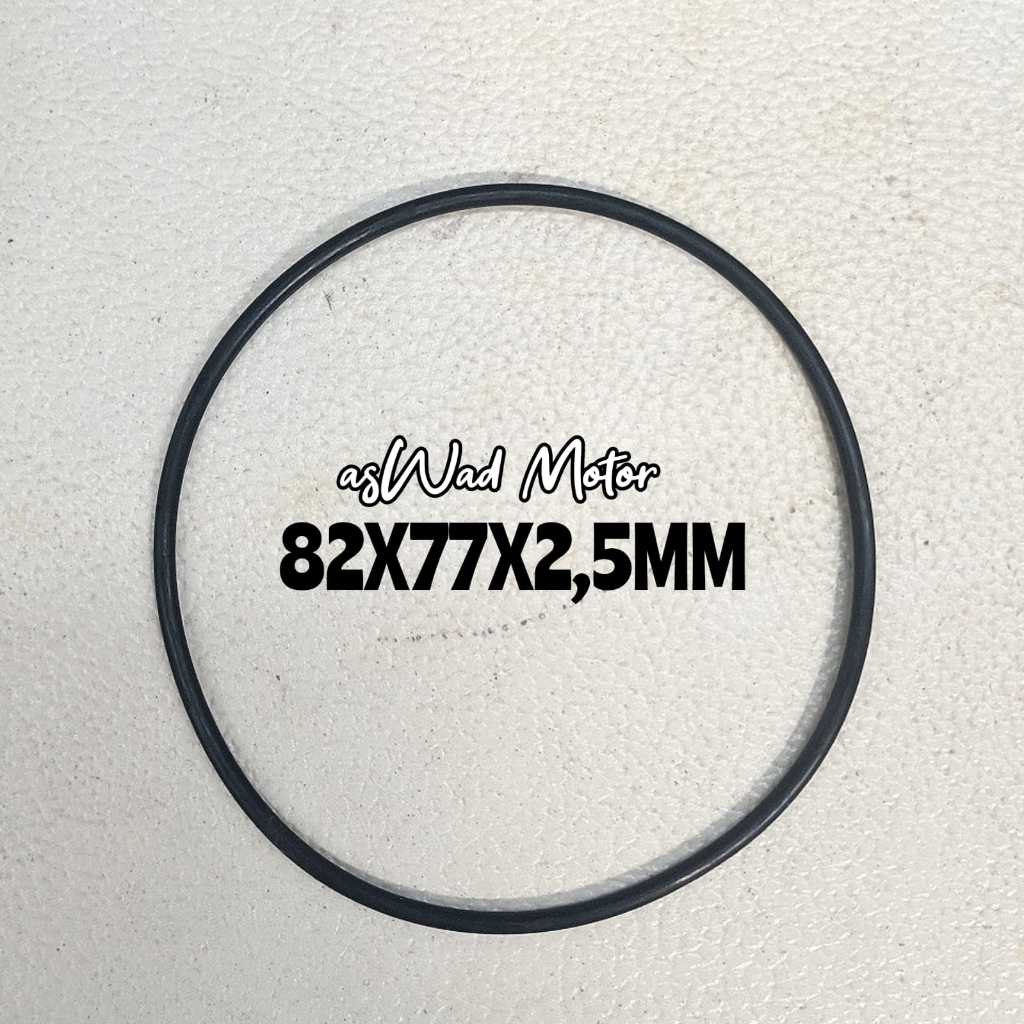 (10 ชิ้น) Oring เส้นผ่านศูนย์กลาง 82X77X2.5 มม. / ซีล Oring / ยาง Oring / อะไหล่ซีลสากล