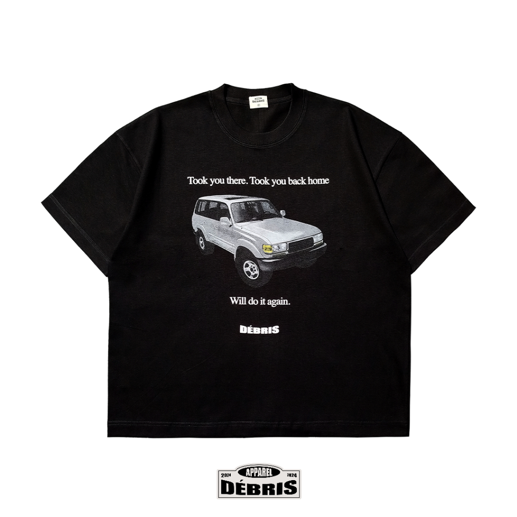 DÉBRIS APPAREL – Land Cruiser J80 Box Tee | ผ้าฝ้ายน้ําหนักหนัก UNISEX