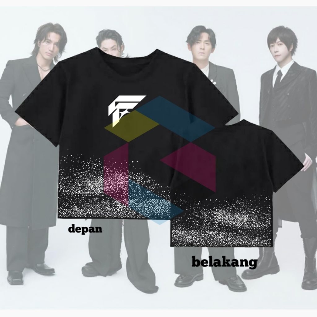 GALAXY DOT FEVER FF CROPTOP เสื้อยืด CONCERT OUTFIT F4 LIU XING YU TAIWAN MANDARIN SINGER JERRY YAN 