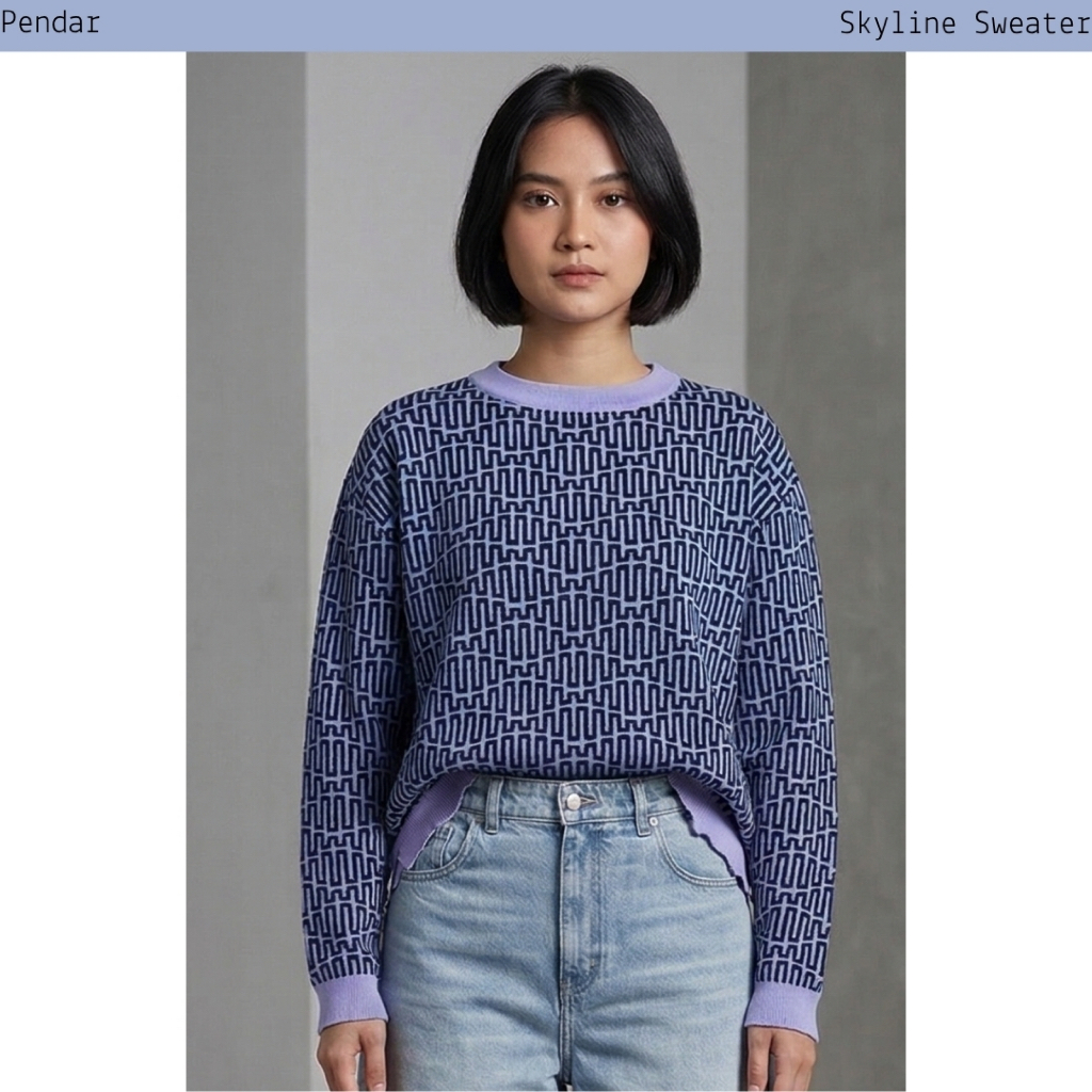 Samfu - เสื้อสเวตเตอร์ Skyline (ผ้าฝ้าย 100%)