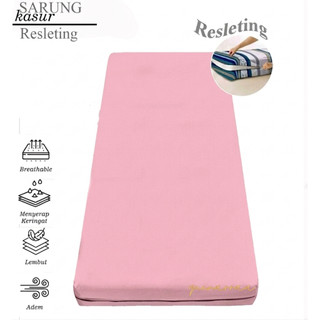 Sarung Kasur Resleting 90x200x5/10/15