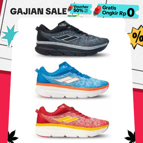 รองเท้าวิ่ง MILLS ENERMAX PLASMA ดั้งเดิม 100%