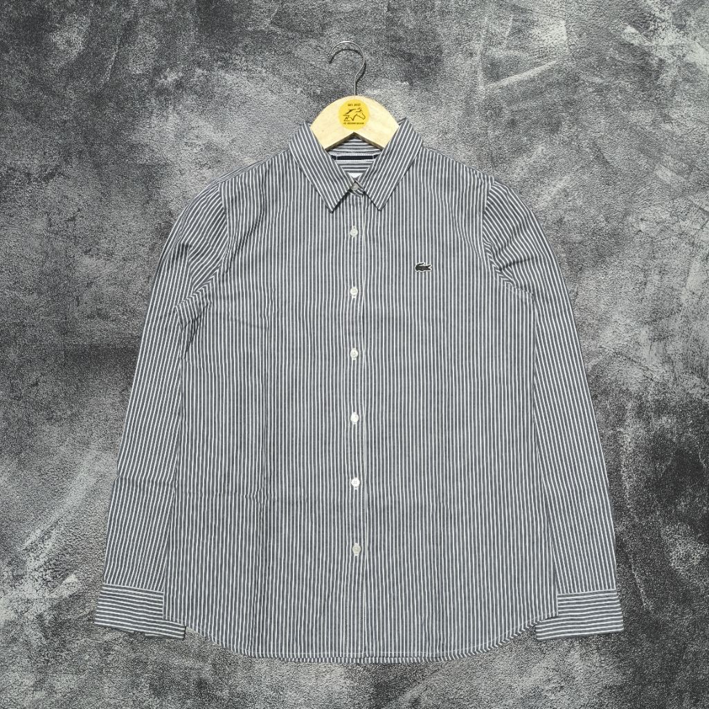 KEMEJA เสื้อเชิ้ตลายทาง Lacoste