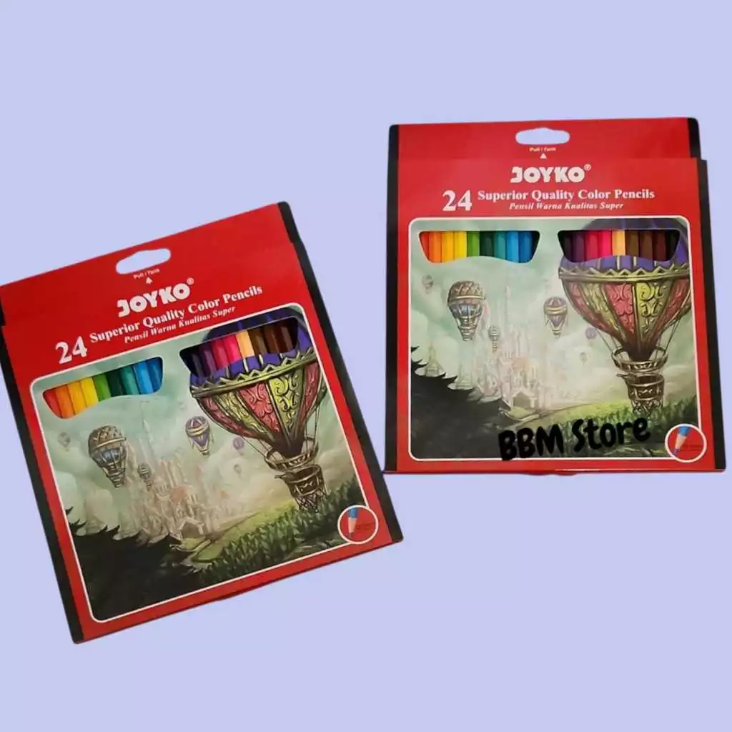 Joyko ดินสอสี 24/12 สี / CP-100 / CP-101