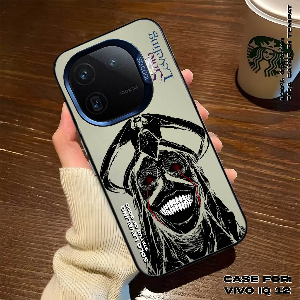 IQOO 12 CASE - เคส VIVO Premium Matte Hard - เคส IMD - เคส SOLEVS Motif Hologram