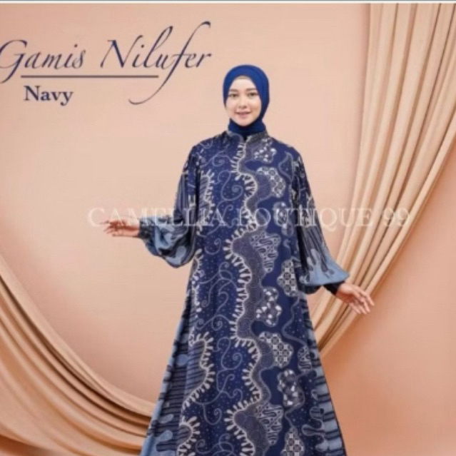 NILUFER RIJEK GAMIS สีสุ่ม 1 ชิ้น || By Camelia Boutique 99