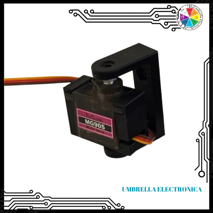 Mount Servo sg90 Arm Robotic Compatible Bracket Servo Sg90 Mg90 Series 3D พิมพ์ Part