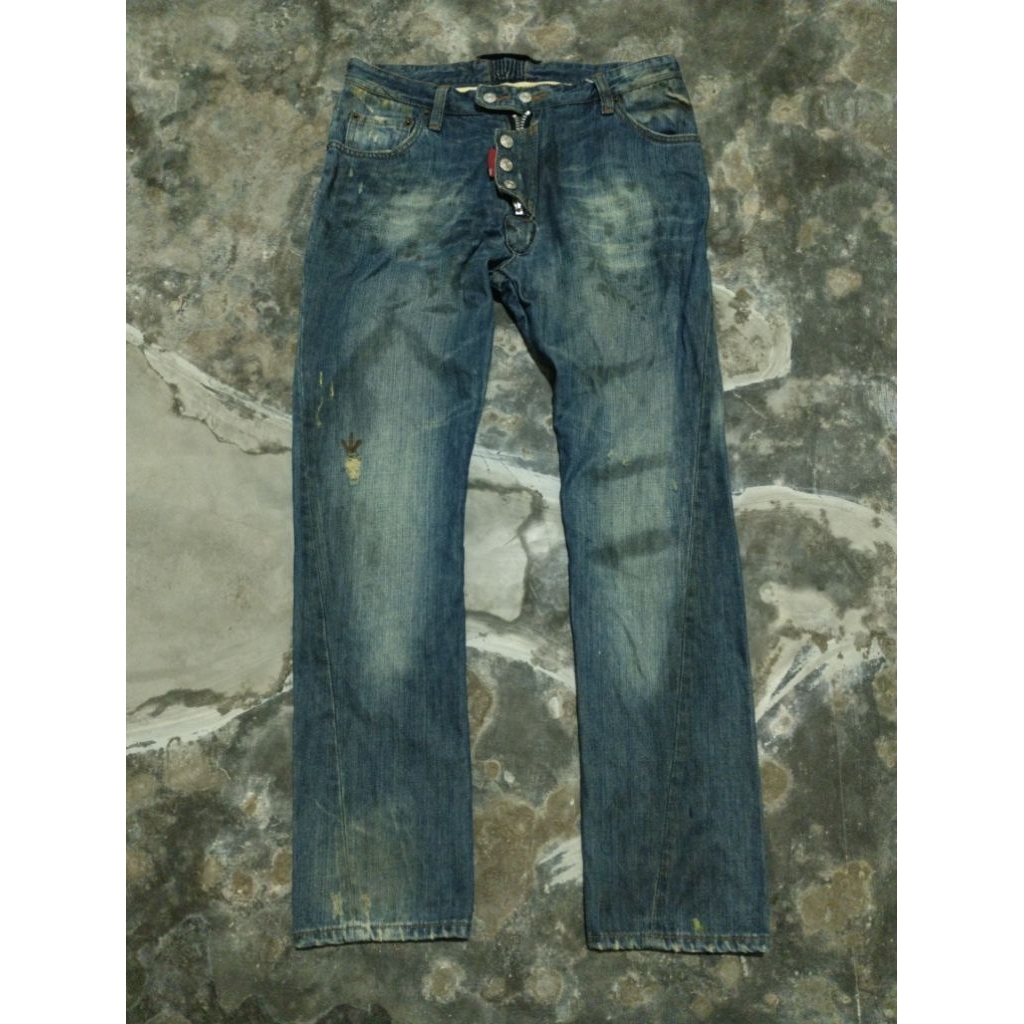กางเกงยีนส์ D2 Rally Denim Biker