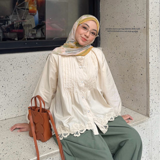 Florence Shirt // Kemeja Wanita XL [ bibbi ]