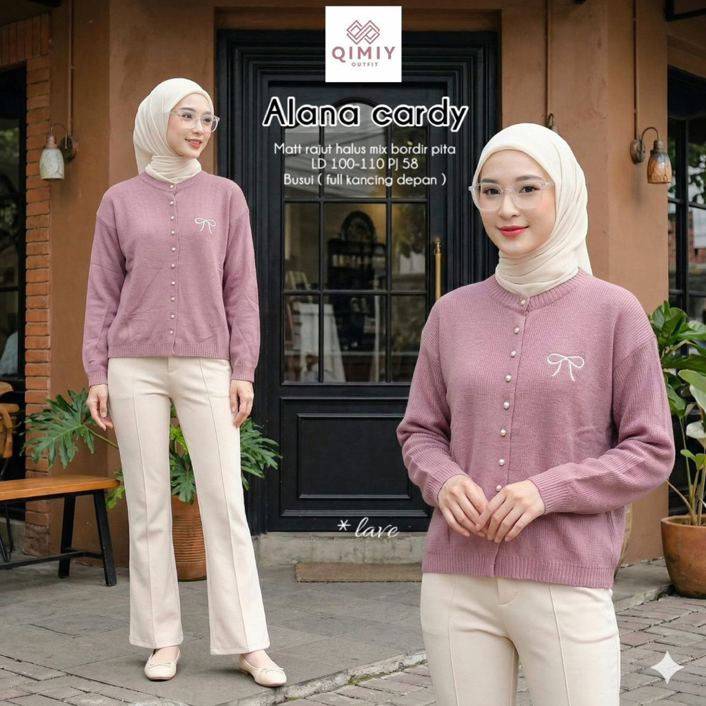 Alana Cardy Knit โดย Qimiy