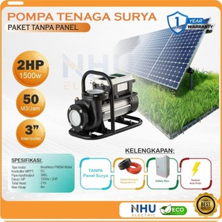 Pompa Tenaga Surya Solar Pump 2HP 1500watt