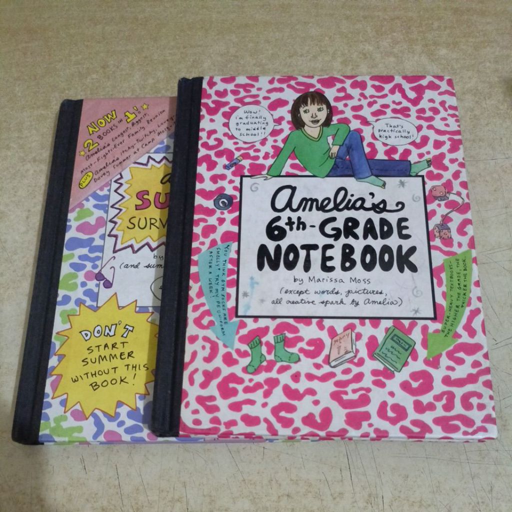 SIMON & SHUBESTER: AMELIAS 6TH-GRADE NOTEBOOK, AMELIAS SUMMER SURVIVAL GUIDE