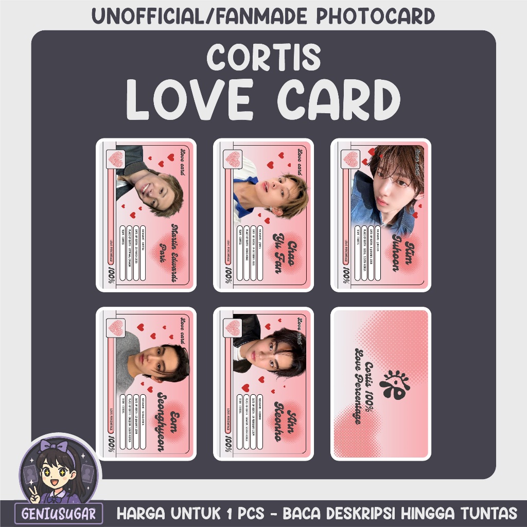 [การ์ดรัก] CORTIS DECO PHOTOCARD
