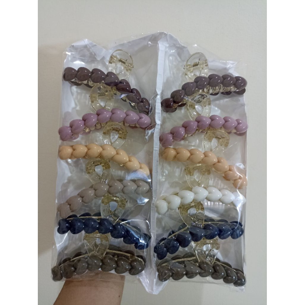 (12 ชิ้น) SALON JEDAI IMPORT LOVE MOTIF UK 9CM