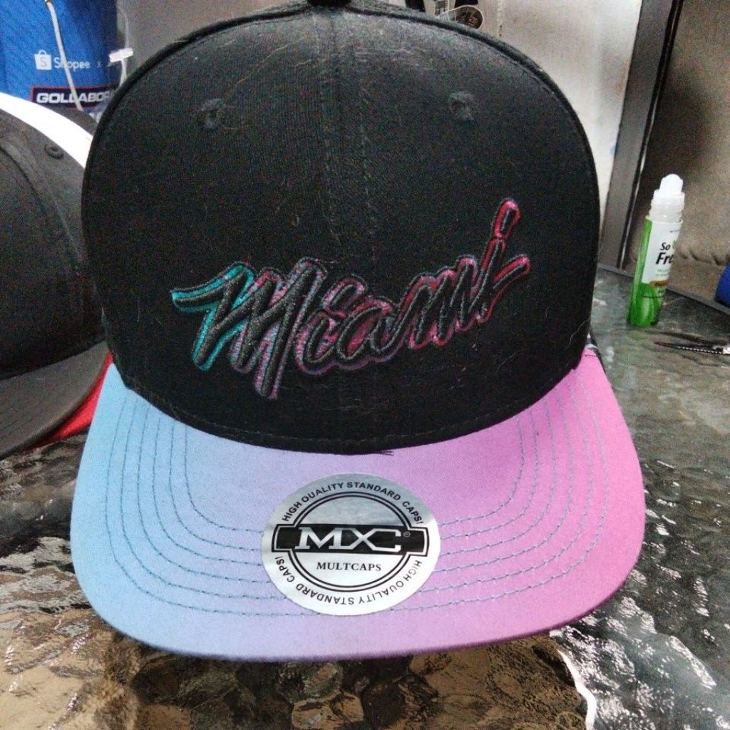 หมวกแก๊ป Snapback NBA Miami Heat