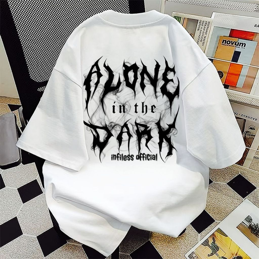 Alone In The Dark Shadow Abstract เสื้อยืด Unisex Top